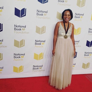 Nicola Yoon at the National Book Awards