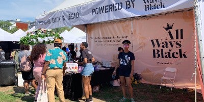 Afropunk Rock N’ Read presented by All Ways Black Tent.